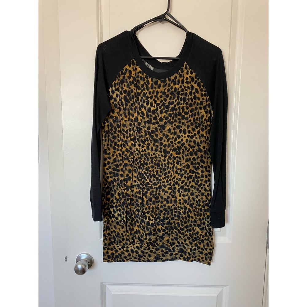 Mink Pink Animal Print Top
